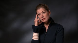 Interview Rosamund Pike about the movie A Private War [upl. by Enirahtak136]