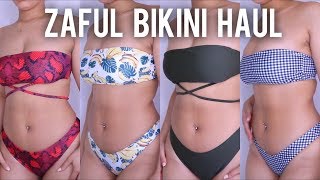 SNATCHING THE SUMMER ZAFUL BIKINI HAUL [upl. by Aneetsirhc402]