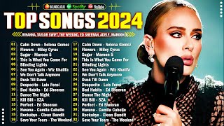 Best Pop Songs 2024  Popular Songs 2024 Playlist 👉 Adele Katy Perry Dua Lipa  Billboard Hot 100 [upl. by Amsirac]