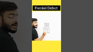 What Is Frenkel Defect  Frenkel Defect  Class 12th  Rajeev Sir ARMS Career Institute shorts [upl. by Pierro]