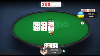 4K Poker Play quotSPIN amp GOquot on PokerStars [upl. by Naejarual]