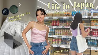 Living in Japan  weekly reset routine grocery shopping amp what i do when im sad 🌧 [upl. by Novyert]