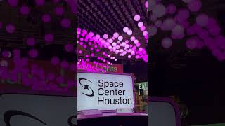 Galaxy lights Space Center Houston [upl. by Gerstner]