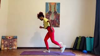 How to do simple exercises during pregnancy  Amharic [upl. by Schnur]