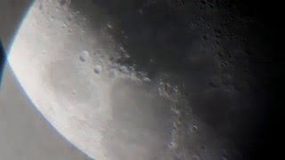 La Luna vista desde mi telescopio [upl. by Millford410]