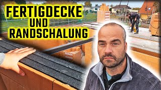 DECKE amp DECKENRANDSCHALUNG verlegen  Home Build Solution [upl. by Iroj945]