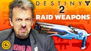 Firearms Expert Reacts To Destiny 2 Raid Weapons [upl. by Lartnom]