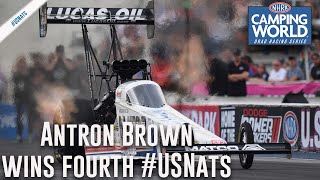 Antron Brown wins the Big Go for a fourth time [upl. by Laon]