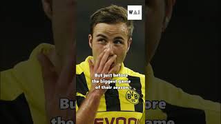 When Mario Götze SNAKED Borussia Dortmund before UEFA Champions League Final 2013 [upl. by Esbenshade]