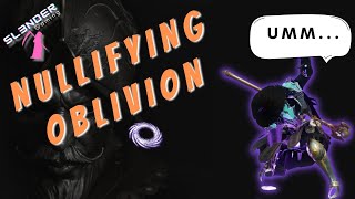 Nullifying Oblivion Is Insane Community Wants Some Answers [upl. by Nevyar283]