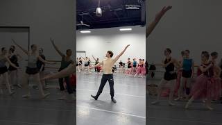 This is so hard  ballet balletdancer dance dancer male boys [upl. by Tnecniv]