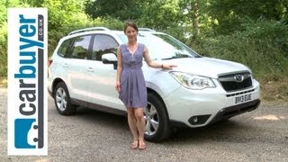 Subaru Forester SUV 2013 review  CarBuyer [upl. by Neerahs]