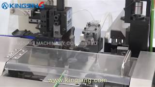 Fully Automatic Ferrules Crimping Machine Automatic Insulated Terminal Crimping Machine [upl. by Rimidalv]