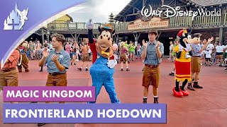 Frontierland Hoedown at Magic Kingdom in Walt Disney World 2023 [upl. by Broucek184]