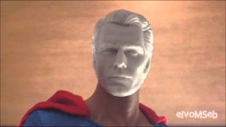 Modern Life Superman Man Of Steel 16 Headsculpt Review by Emarae and eivoMSeb [upl. by Dumond]