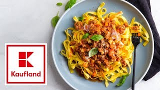 Spaghetti Bolognese nach Rezept selbst kochen  Kaufland [upl. by Asirrom]