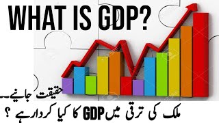 What is GDP UrduHindi  Negative and positive GDP  Calculation of GDP [upl. by Marmion]