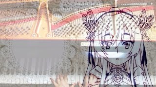 棺姫のチャイカ Chaika The Coffin Princess AVENGING BETTLE OP 「漆黒を塗りつぶせ」 ピアノで弾いてみた Piano Cover [upl. by Constance]