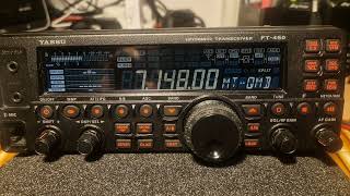 Yaesu FT450  SE80TG 3 november 2024 [upl. by Kcirrej]