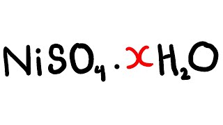 Calculating The Value 𝑥 In A Hydrated Salt  Amount Of Substance  ASALevel Chemistry [upl. by Eilah]