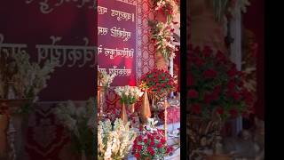 Arti Beautiful Marriage Decoration Video artisingh artisinghwedding arti [upl. by Erdei725]