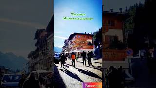 Walking Tour 4k The Hidden Gem of the Italian Alps Madonna Di Campiglio fypシ゚viral [upl. by Timrek]