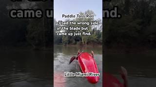 Paddle Toss Kayak Roll [upl. by Edac968]