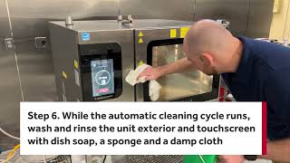 How to Clean a Convotherm Combi Oven [upl. by Anwaf]