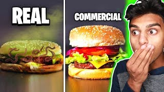 SHOCKING Tricks Commercials Use To Make FOOD Look SO DELICIOUS Food In Commercials Vs In Real Life [upl. by Annahsirhc]