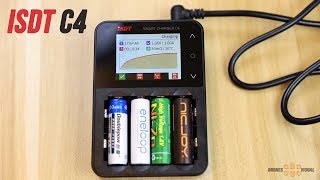 ISDT C4 Smart Battery Charger [upl. by Lettig992]