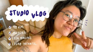 A loja tá crescendo 🥺 STUDIO VLOG [upl. by Tloh]