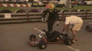 Historic Karting Mike Spencer at Rye House [upl. by Aiasi568]