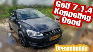 VW GOLF 7 14 KOPPELING VERVANGEN DreamBuilds [upl. by Nyvrem818]