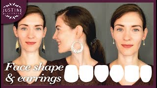 How to choose earrings for your face shape  My earring collection  Justine Leconte [upl. by Nyltiak]