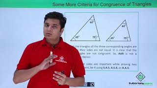 Class 9th  Some More Criteria for Congruence of Triangles [upl. by Magree]