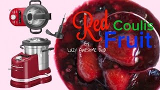 KitchenAid ARTISAN Cook Processor  Red Fruit COULIS recipe like Thermomix [upl. by Edora620]