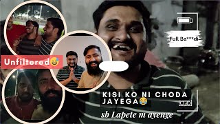 Jb mil beithe Yaar purane❤️❤️  Unfiltered Bakdi😂  full fun drvjmotovlogs [upl. by Korie]