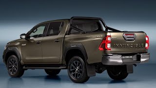 2024 TOYOTA HILUX INVINCIBLE HYBRID 48V  Revealed [upl. by Mani]