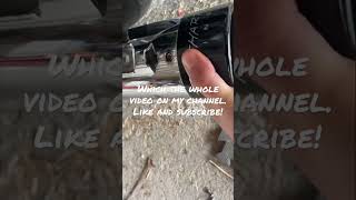 Baffle removal Like and subscribeshorts harleydavidson exhust loud [upl. by Ledoux]