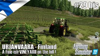 Creating a Fineish VINEYARD on the hill   29 URJANVAARA  Finland  FS22  PlayStation 5 [upl. by Adnertal]