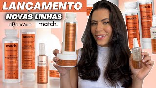 NOVA LINHA MATCH NUTRIÇÃO REGENERADORA O BOTICÁRIO  Melhor que Nutri Óleos Poderosos Eudora [upl. by Alegre]