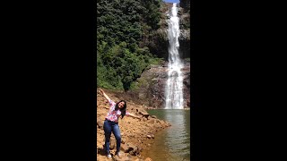 Upper Gartmore Falls  Maskeliya  Sri Lanka [upl. by Ahsitnauq576]