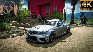 PXN V9 STEERING FORZA HORIZON 5 MB AMG C 63 16 GAME PLAY [upl. by Ahsenat372]