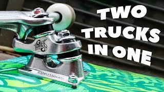 DOUBLE DECKER SKATEBOARD TRUCKS [upl. by Adamec]