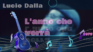 Lucio Dalla Lanno che verrà  karaoke [upl. by Ydnes]