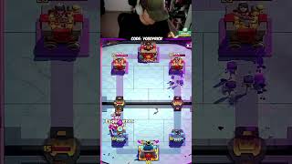 Defensas con 10000 Iq pero el PEKKA es inmortal clashroyale yosoyrick shorts [upl. by Ellehcyt]