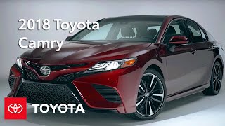 2018 Toyota Camry Walkaround amp Features  Toyota [upl. by Enyehc818]