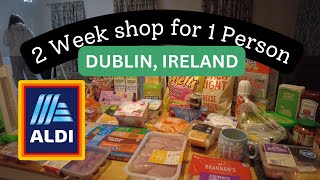 Aldi Shop  Student shops for 23 weeks How much do you think [upl. by Llerahs465]