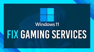 Fix Gaming Service is not running  Gaming Services opens instead of game [upl. by Aynav]