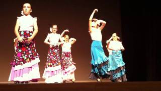 Ansoain Gala Flamenco Sevillanas con castañuelas [upl. by Arras]